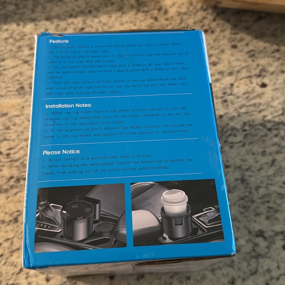 Multi- function cup holder and extender - Picture 3 of 4